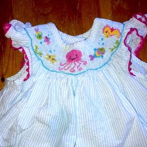 Summer smocked dress